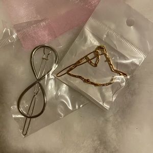 Stellar Hair Clips, Set of Two- NWT